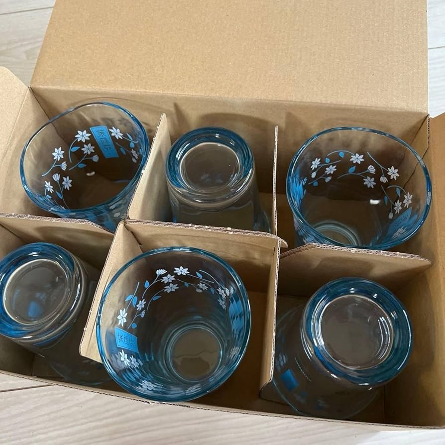 鮮美珍スタンドグラス Amazon.co.jp: QING LONGショットグラス 冷感桜 グラス天開ペア